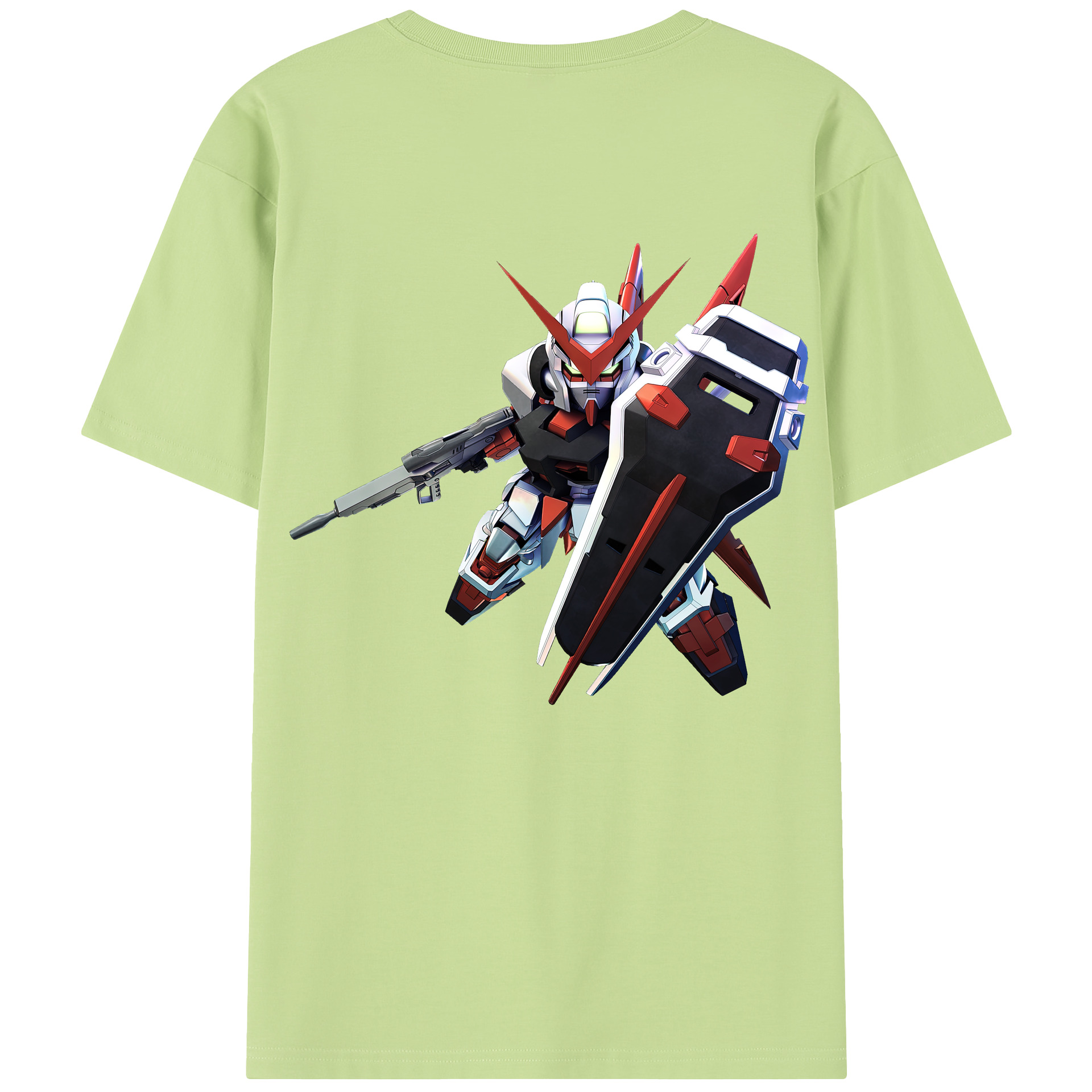 （画像用） 機動戦士ガンダム Mobile Suit Gundam 綿100％半袖Tシャツ（背面プリント）